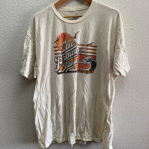 Zac Brown Band 2024 Tour T-Shirt Men's 2XL Beige Country Music Band ZBB